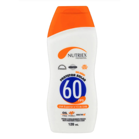 Protetor Solar Fps 60 120ml Nutriex