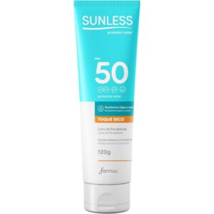 Protetor Solar Fps50 Toque Seco Sunless 120g