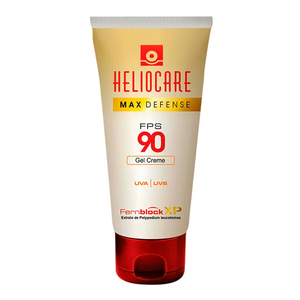 Protetor Solar Heliocare Max Defense Gel Creme Fps 90 com 50g