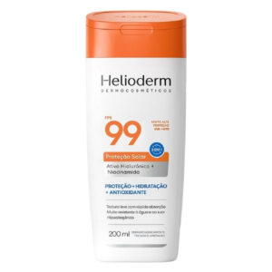 Protetor Solar Helioderm 3 em 1 Fps 99 Proteção e Hidratação e