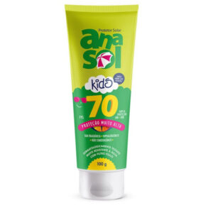 Protetor Solar Infantil Anasol Kids Fps 70 100g Protecao Muito Alta