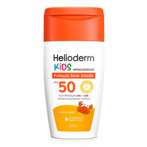 Protetor Solar Infantil Helioderm Kids Hipoalergênico 120ml