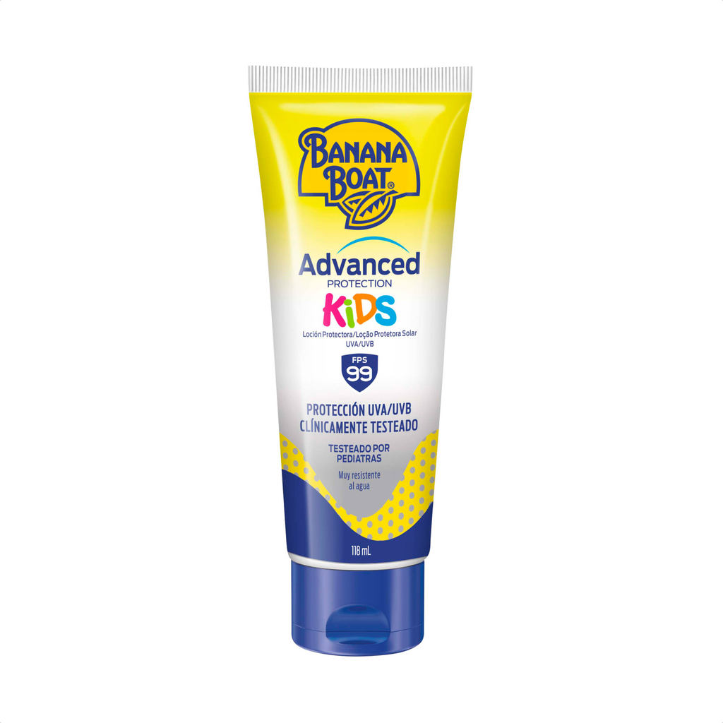 Protetor Solar Kids Banana Boat Advanced Protection Fps 99 118ml