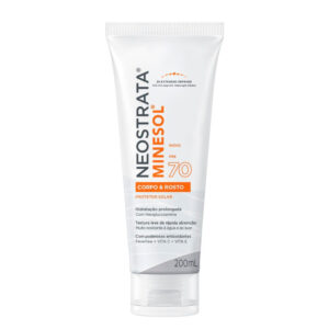Protetor Solar Minesol NeoStrata Corpo e Rosto Fps 70 200ml