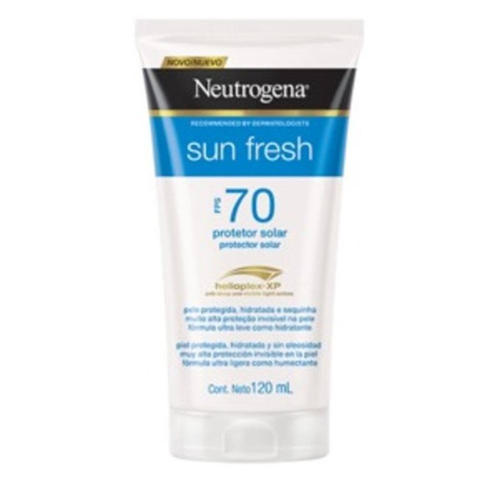 Protetor Solar Neutrogena Sun Fresh Fps 70 120mL — Skincare