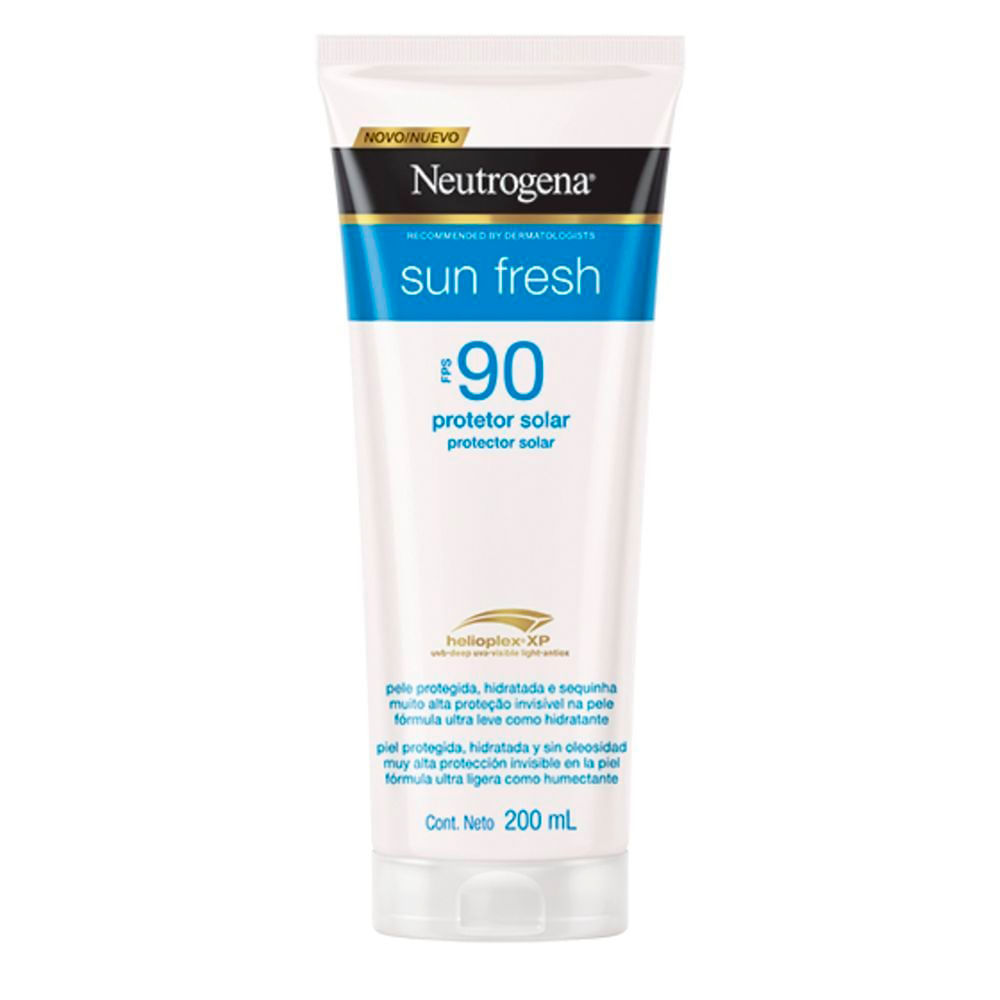 Protetor Solar Neutrogena Sun Fresh Fps 90 200ml