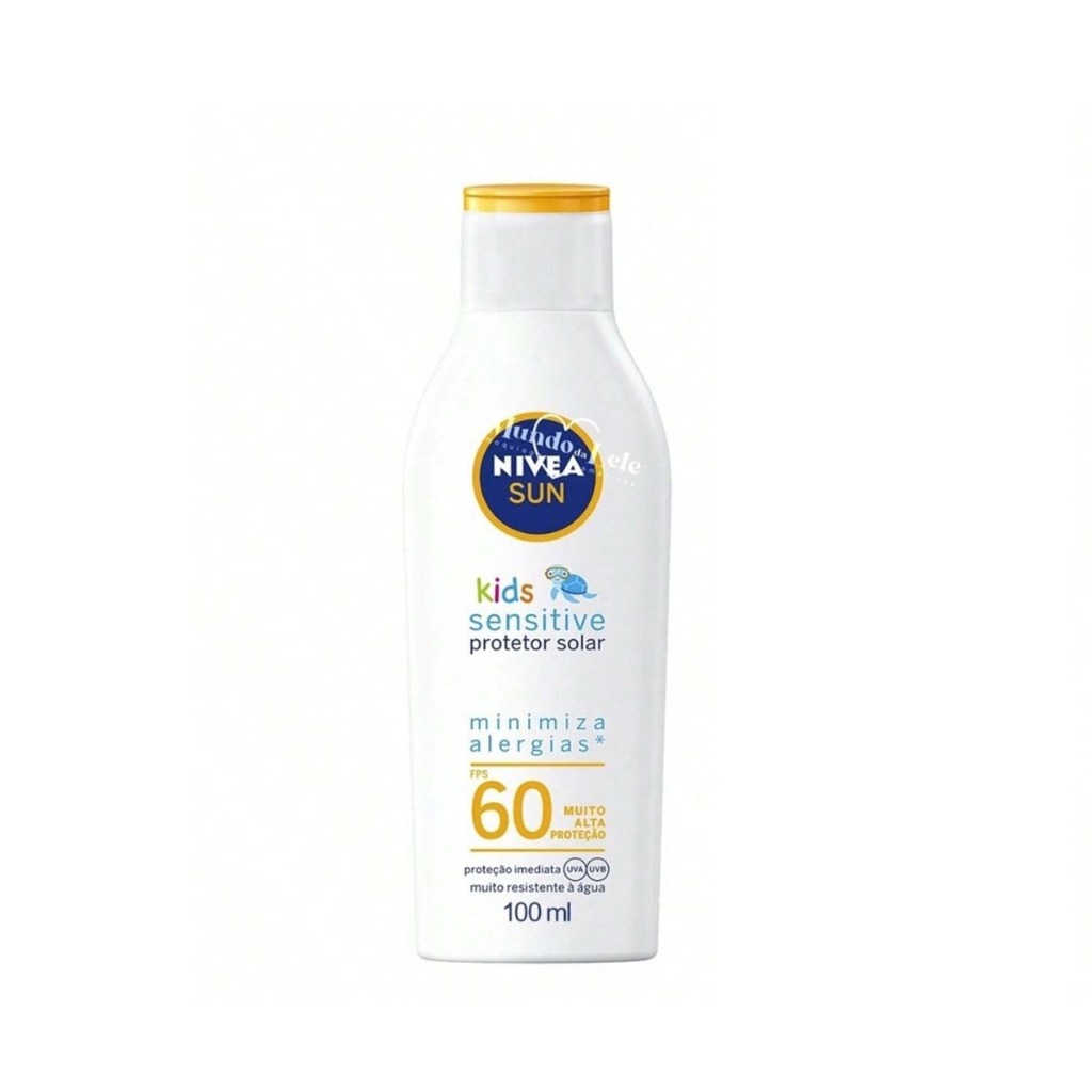 Protetor Solar Nivea Sun Kids Sensitive Fps60 100ml