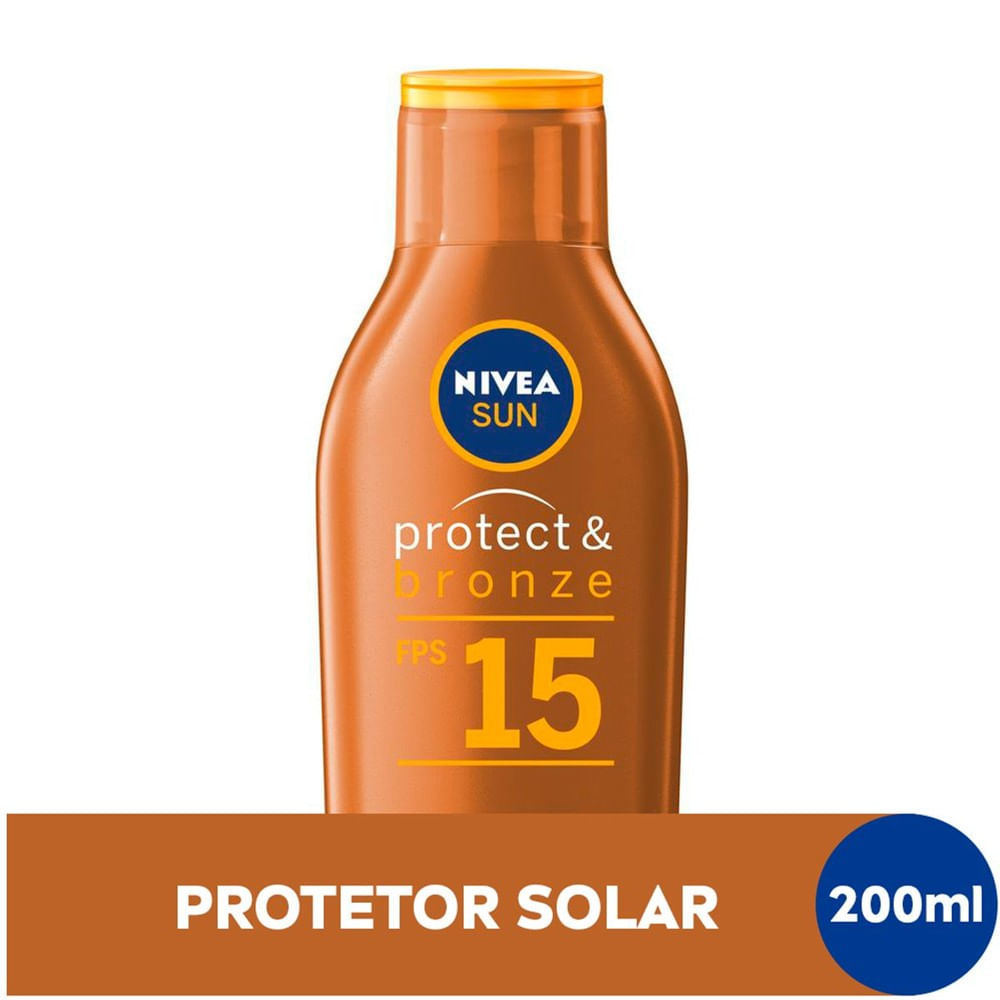 Protetor Solar Nivea Sun Protect Bronze 200ml