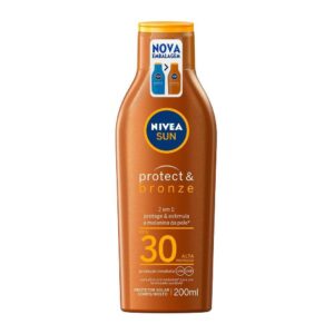 Protetor Solar Nivea Sun Protect Bronze Fps 30 200ml