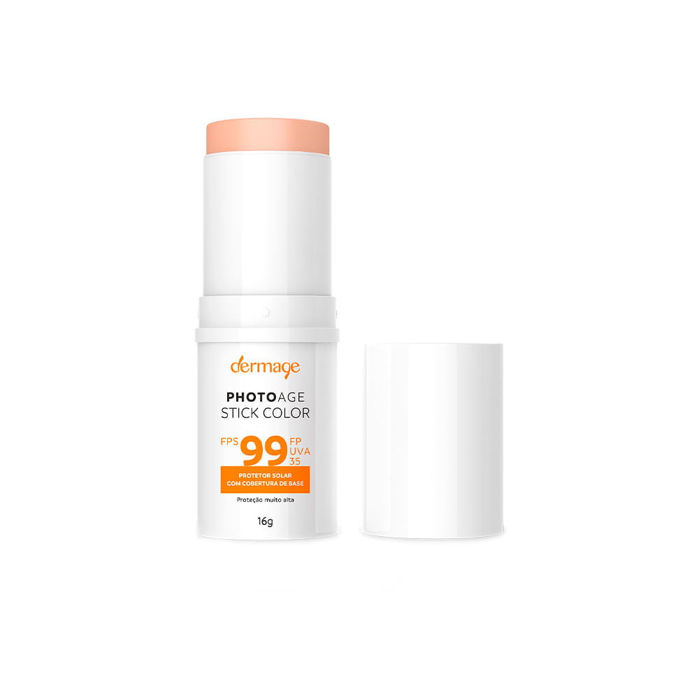 Protetor Solar Photoage Dermage Stick Color Bege Claro 16g