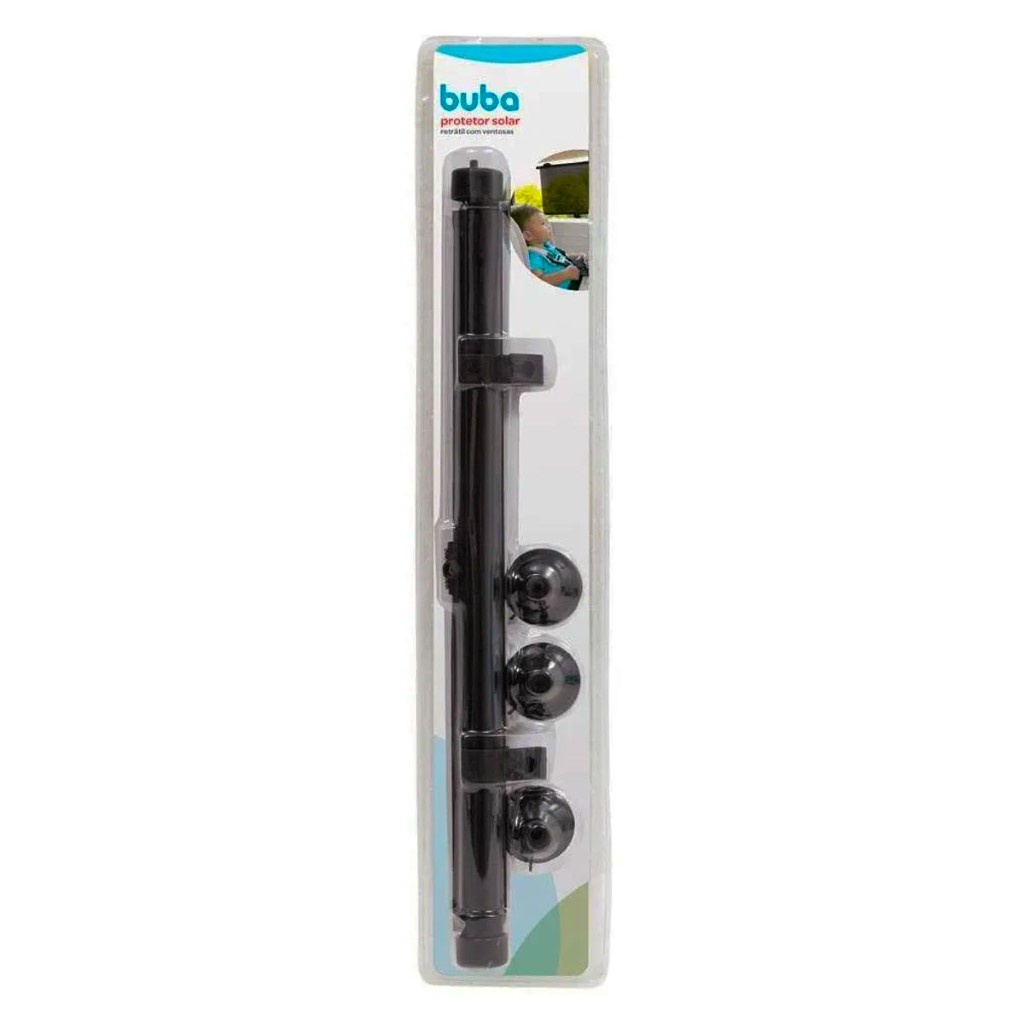 Protetor Solar Retrátil com 3 Ventosas 10502 Buba