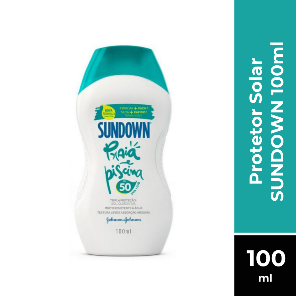Protetor Solar Sundown Praia e Piscina 100ml