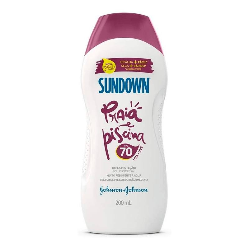 Protetor Solar Sundown Praia e Piscina 200ml — Skincare