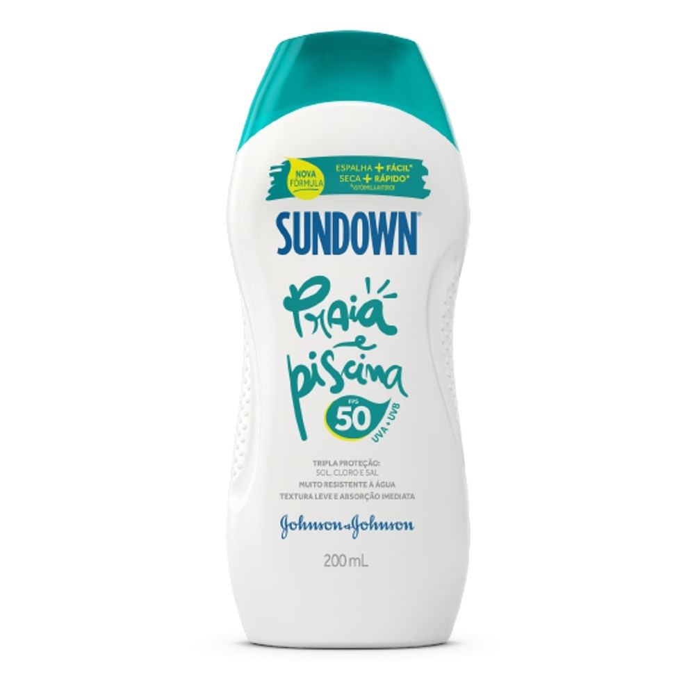 Protetor Solar Sundown Praia e Piscina Fps 50 200ml