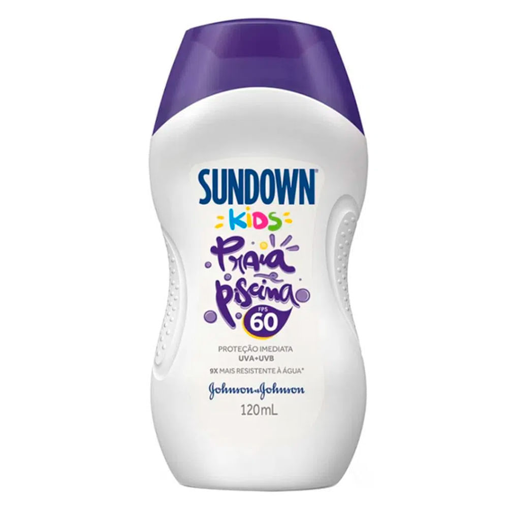 Protetor Solar Sundown Praia E Piscina Kids 120ml