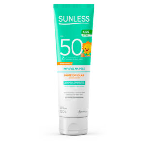 Protetor Solar Sunless Kids Toque Seco Fps 50 120g — Skincare