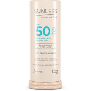Protetor Solar Sunless Stick com Base Extra Clara 12g