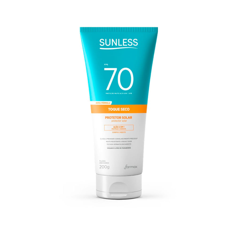 Protetor Solar Sunless Toque Seco 200g