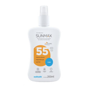 Protetor Solar Sunmax Fluid Pele Oleosa e Mista Fps 55 Spray com 200ml — Skincare
