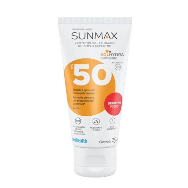 Protetor Solar Sunmax Sensitive Pocket 25ml — Skincare