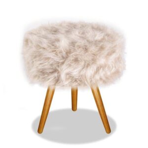 Puf, Puff Para Sala, Hall De Entrada,Quarto, Pelo Alto,Pelinho