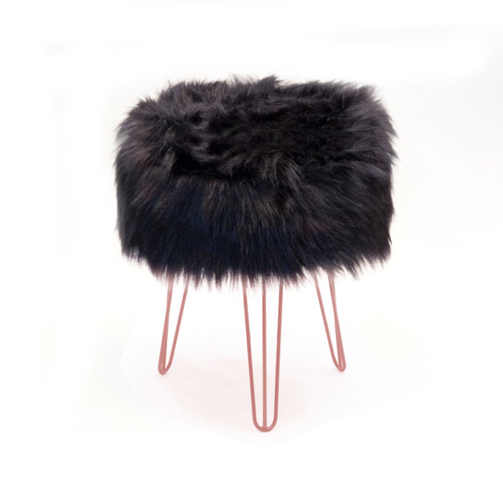 Puf Puff Pufe Decorativo Maquiagem Salão De Beleza Decoração Pelúcia — Brinquedos