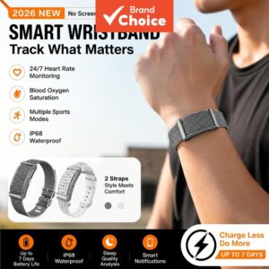 Pulseira Inteligente Novo: monitoramento de saúde cardíaca, oxigênio