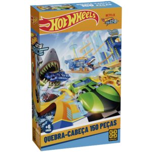 Puzzle 150 peças Hotwheels Puzzle 150 peças Hot Wheels