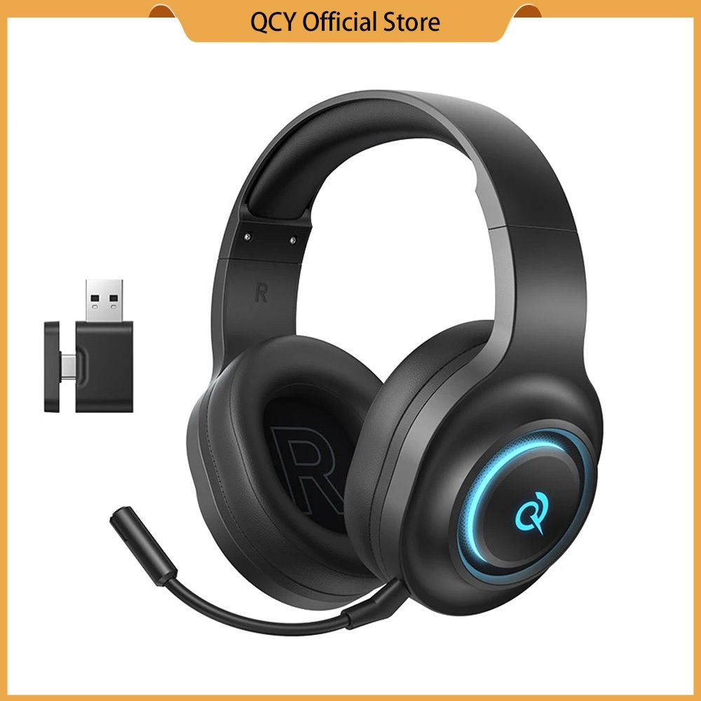 Qcy Heroad V200 Fone De Ouvido Para Jogos Bluetooth 6.0 Latência