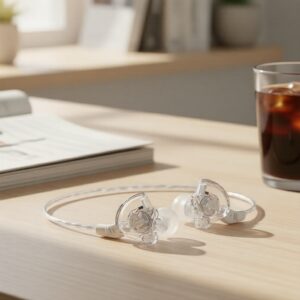 Qkz AK6 Fones de Ouvido Intra-Auriculares com Fio, Graves Dinâmicos