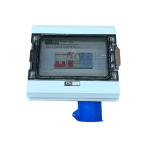 Quadro Proteção Para Carregador Wallbox De Carro Elétrico Com Tomada
