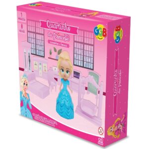 Quartinho DA Princesa Ggb Brinquedos Acessórios Boneca Menina Móveis