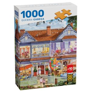 Quebra-cabeça 1000 peças Casa no Verão