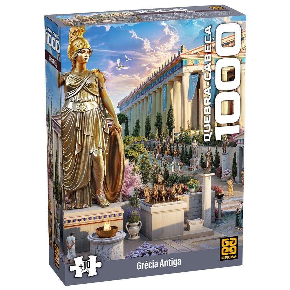 Quebra-cabeça 1000 peças Grécia Antiga — Brinquedos