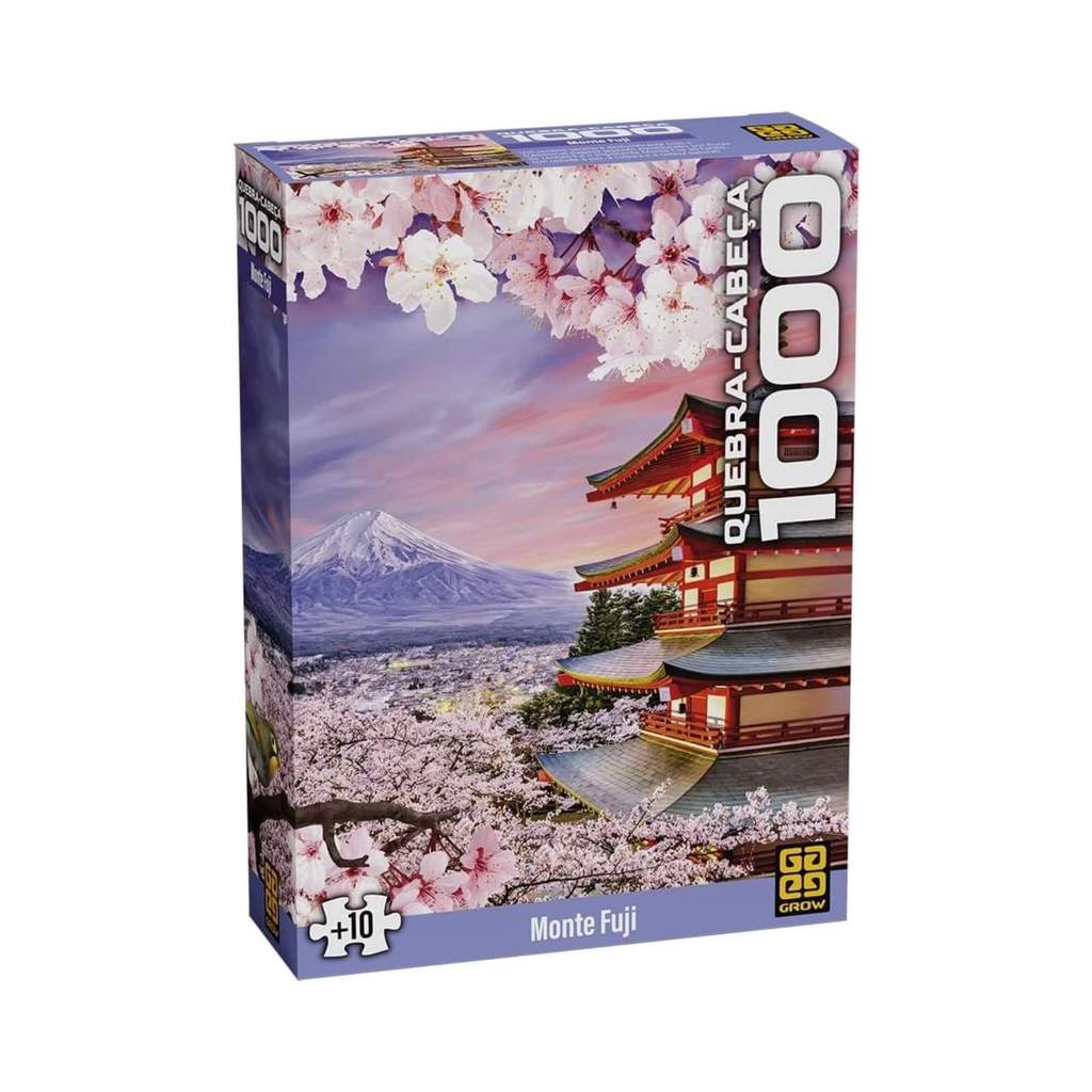 Quebra-cabeça 1000 peças Monte Fuji Grow 04921 — Brinquedos