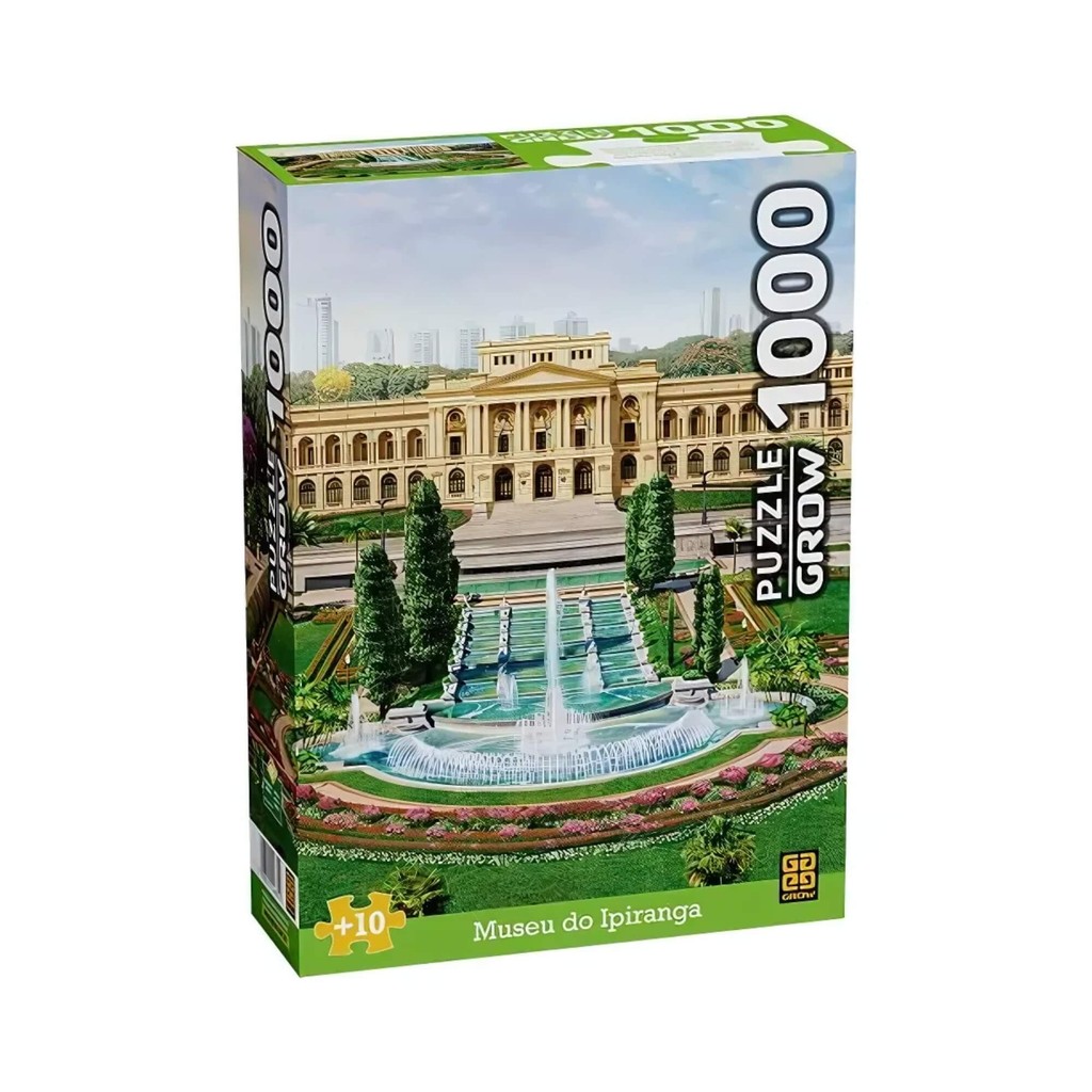 Quebra-Cabeça 1000 peças Museu do Ipiranga Grow 04685 — Brinquedos