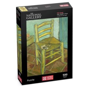Quebra-cabeça A Cadeira de Van Gogh 500 Peças Mimo Toys 2601