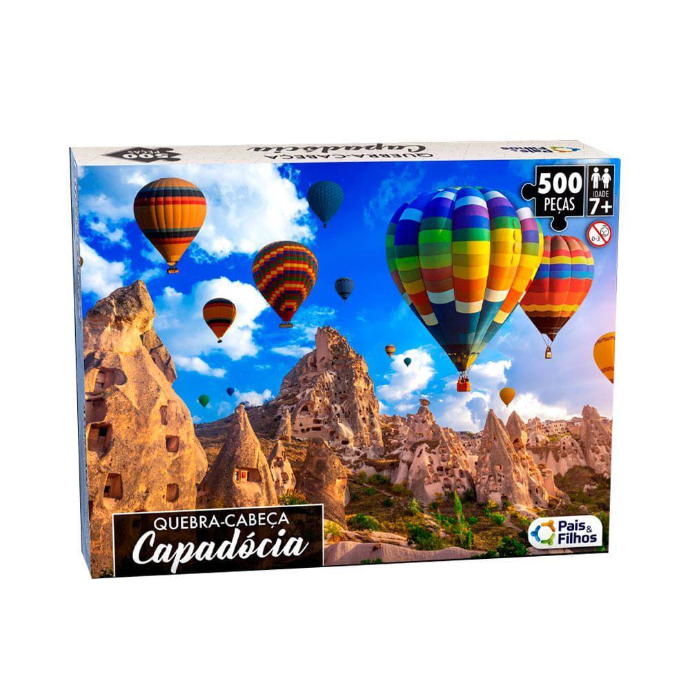 Quebra-Cabeça Capadócia 500 peças Pais&Filhos — Brinquedos