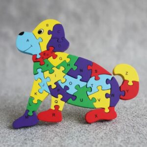 Quebra-cabeça Madeira Infantil Educativo Montessori Animal