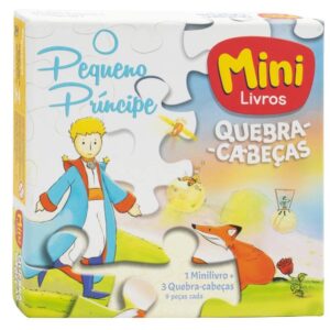 Quebra-Cabeça Mini Livro O Pequeno Príncipe