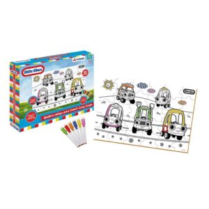 Quebra-Cabeça para Colorir Little Tikes para Crianças a partir de 4