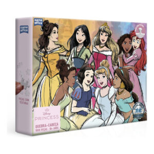 Quebra-cabeça Princesas Disney 1000 Peças Game Office — Brinquedos