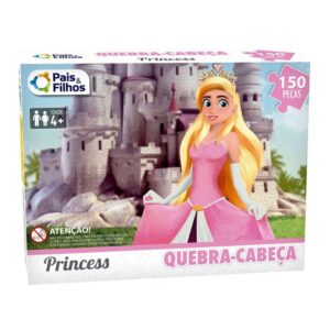 Quebra-Cabeça Princess 150 Peças Pais e Filhos