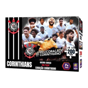 Quebra-Cabeça Puzzle Coleção Corinthians 200 Peças Mimo Toys 2563