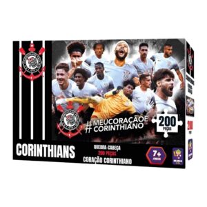 Quebra-Cabeça Puzzle Coleção Corinthians 200 Peças Mimo Toys 2563