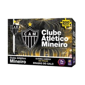 Quebra-Cabeça Puzzle Coleção Futebol Atlético Mineiro Brasão 200 — Brinquedos
