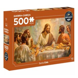 Quebra-Cabeça Santa Ceia 500 Peças Mimo