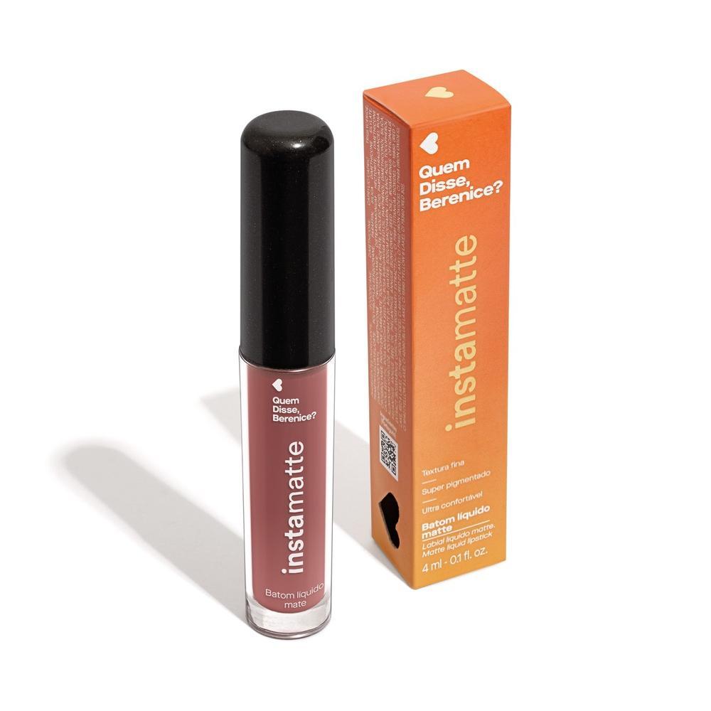 Quem Disse, Berenice? Batom Líquido Castanhelii 4ml — Maquiagem