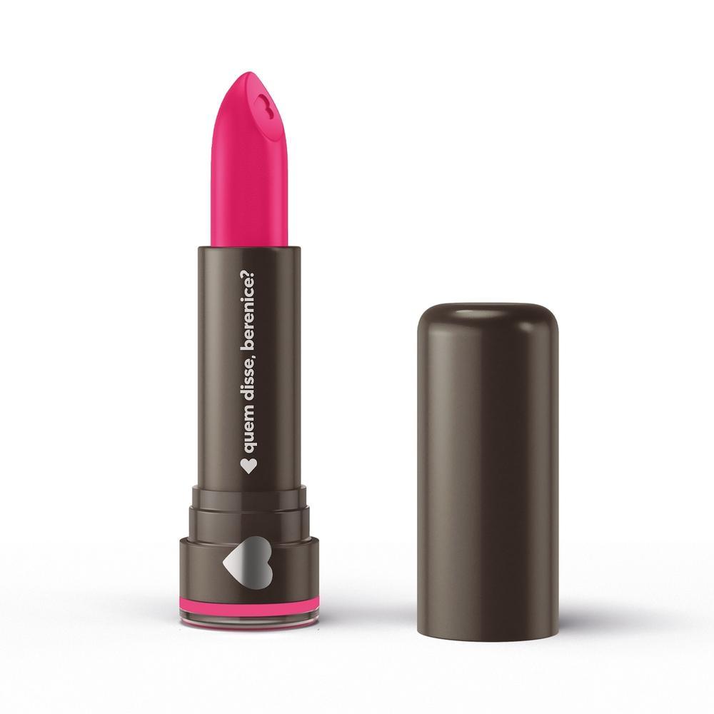 Quem Disse, Berenice? Batom Mate Rosa Rosadíssimo 3,8g