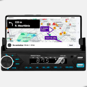 Radio Automotivo Blutooth Vipertron Com Suporte Para Celular 4X45W